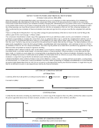 Form GC-350 Letters of Conservatorship - California, Page 2