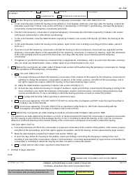 Form GC-330 Order Appointing Court Investigator - California, Page 2