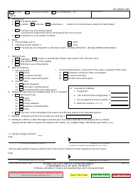 Form DE-260 (GC-060) Report of Sale and Petition for Order Confirming Sale of Real Property - California, Page 2