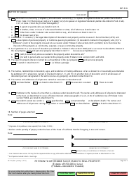Form DE-310 Petition to Determine Succession to Real Property (Estates of $150,000 or Less) - California, Page 2