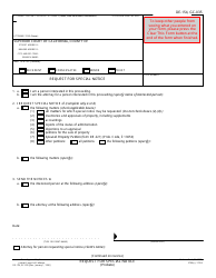 Form DE-154 (GC-035) Request for Special Notice - California