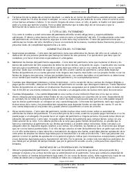 Formulario GC-248 S Obligaciones Del Tutor Y Acuse De Recibo - California (Spanish), Page 3