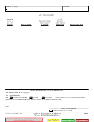 Form DE-270 (GC-070) Ex Parte Petition for Authority to Sell Securities and Order - California, Page 2