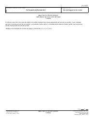 Document preview: Formulario JV-124 S Maltrato Fisico Grave (Nino Menor De Cinco Anos De Edad) - California (Spanish)