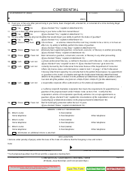 Form GC-212 Confidential Guardian Screening Form - California, Page 2