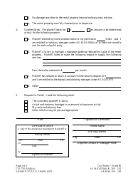 Form CIV-735 Answer to F.e.d. Complaint - Alaska, Page 2