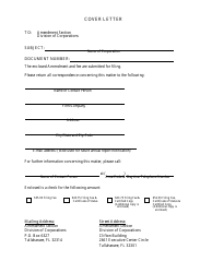 Form CR2E019 Application by Foreign Profit Corporation to File Amendment to Application for Authorization to Transact Business in Florida - Florida, Page 2