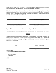 Form CR-311 Waiver of Indictment - Alaska, Page 2