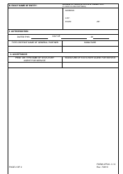 Form LPFAC-1-1.0 Subsequent Appointment of Statutory Agent for Service - Foreign Limited Partnership - Connecticut, Page 2
