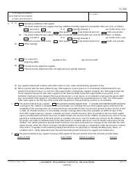 Form FL-530 Judgment Regarding Parental Obligations (Uifsa) - California, Page 2