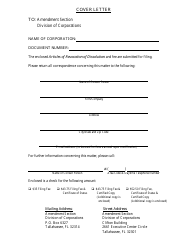 Form CR2E016 Articles of Revocation of Dissolution for a Florida Not for Profit Corporation - Florida, Page 2