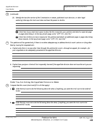 Form APP-151 Petition for Writ (Misdemeanor, Infraction, or Limited Civil Case) - California, Page 5