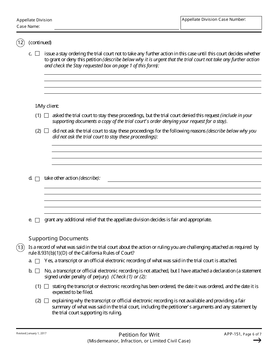 Form APP-151 - Fill Out, Sign Online and Download Fillable PDF ...