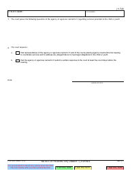 Form JV-540 Notice of Hearing on Joinder - Juvenile - California, Page 2