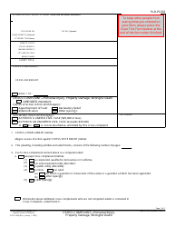 Document preview: Form PLD-PI-002 Cross-complaint - Personal Injury, Property Damage, Wrongful Death - California