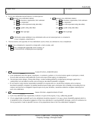 Form PLD-PI-002 Cross-complaint - Personal Injury, Property Damage, Wrongful Death - California, Page 2