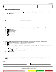 Form PLD-PI-002 Cross-complaint - Personal Injury, Property Damage, Wrongful Death - California, Page 3