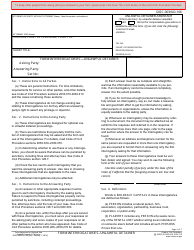 Form UD-106 (DISC-003) Form Interrogatories - Unlawful Detainer - California