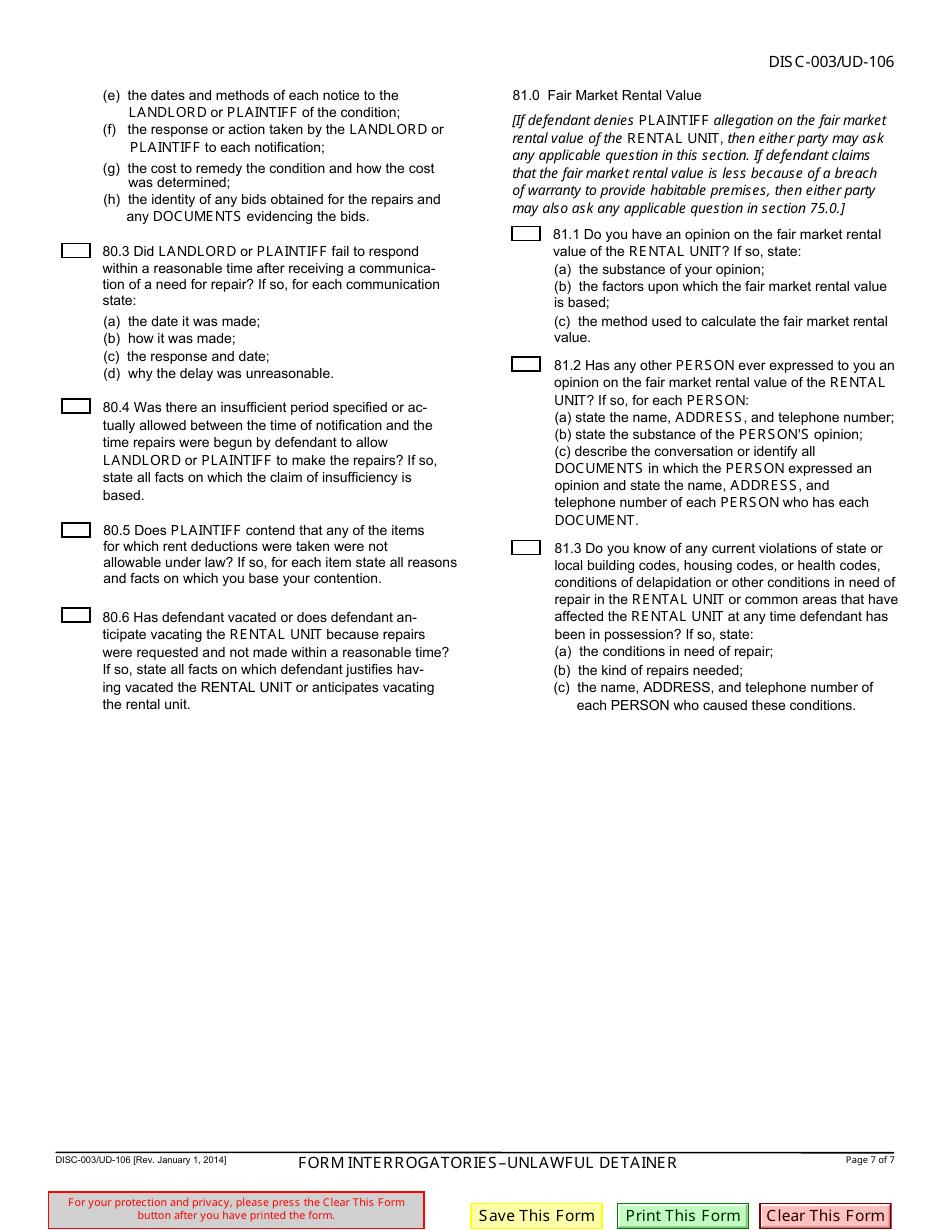 Form Ud 106 Disc 003 Fill Out Sign Online And Download Fillable Pdf California 4770