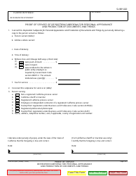 Form SUBP-020 Deposition Subpoena for Personal Appearance and Production of Documents and Things - California, Page 2
