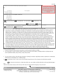 Form GC-079 Pre-move Notice of Proposed Change of Personal Residence of Conservatee or Ward - California
