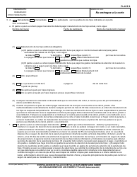 Formulario FL-615 S &quot;Estipulacion De Fallo/Fallo Suplementario Sobre Las Obligaciones De Los Padres Y Fallo&quot; - California (Spanish), Page 2
