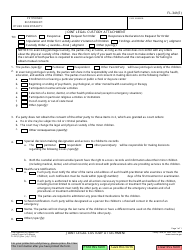 Document preview: Form FL-341(E) Joint Legal Custody Attachment - California