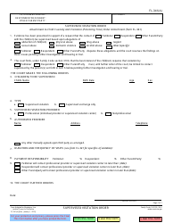 Document preview: Form FL-341(A) Supervised Visitation Order - California