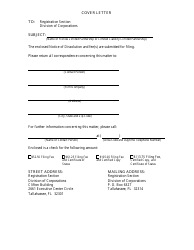 Form CR2E108 Notice of Dissolution for Florida Limited Partnership or Limited Liability Limited Partnership - Florida, Page 2