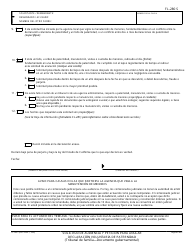 Formulario FL-280 S Solicitud De Audiencia Y Peticion Para Anular Declaracion Voluntaria De Paternidad - California (Spanish), Page 2