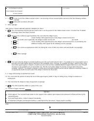 Form FL-600 Summons and Complaint or Supplemental Complaint Regarding Parental Obligations - California, Page 3