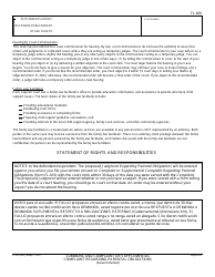 Form FL-600 Summons and Complaint or Supplemental Complaint Regarding Parental Obligations - California, Page 4