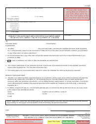 Document preview: Form JV-565 Request for Assistance With Expedited Placement Under the Interstate Compact on the Placement of Children - California