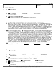 Form FL-665 Findings and Recommendation of Commissioner - California, Page 2