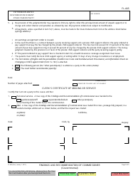 Form FL-665 Findings and Recommendation of Commissioner - California, Page 3