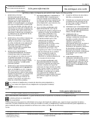 Document preview: Formulario FL-694 S Notificacion Y Renuncia De Derechos Para Estipulacion - California (Spanish)