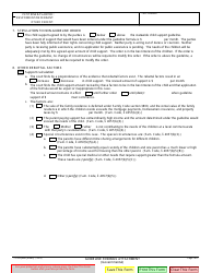 Form FL-693 Guideline Findings Attachment - California, Page 2