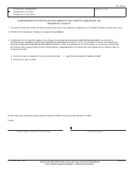 Formulario FL-272 S Aviso De Mocion Para Anular Fallo De Paternidad - California (Spanish), Page 3