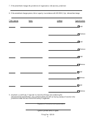 Form CR2E055 Application by Foreign Limited Liability Company to File Amendment to Certificate of Authority to Transact Business in Florida - Florida, Page 4