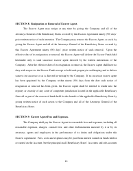 Escrow Agreement Form - Delaware, Page 10