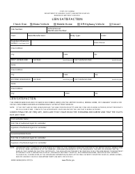 Document preview: Form HSMV82260 Lien Satisfaction - Florida