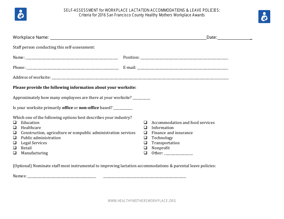 Maternity and Paternity Leave and Return Toolkit for Employers and Employees - Healthy Mothers Workplace Coalition - California, Page 23