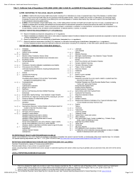 Form CDPH8572 Confidential Morbidity Report for Animal Patients - California, Page 2