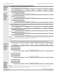 Form ADOR10847 Collection Information Statement for Businesses - Arizona, Page 2