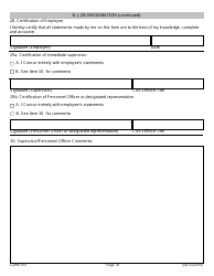 Form CALHR651 Job Description Form - California, Page 10