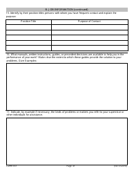 Form CALHR651 Job Description Form - California, Page 6