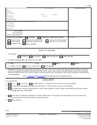 Form FL-300 Request for Order - California