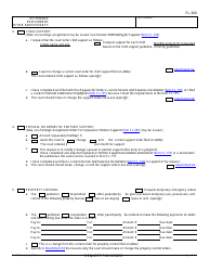 Form FL-300 Request for Order - California, Page 3
