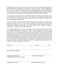 Form S-4 Indemnity Agreement and Power of Attorney - California, Page 2