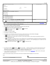 Form FL-306 Download Fillable PDF or Fill Online Request to Continue ...